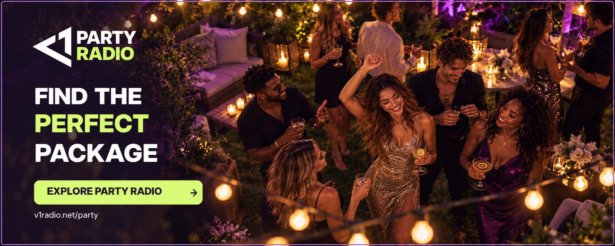 V1 Party Radio: find the perfect party package