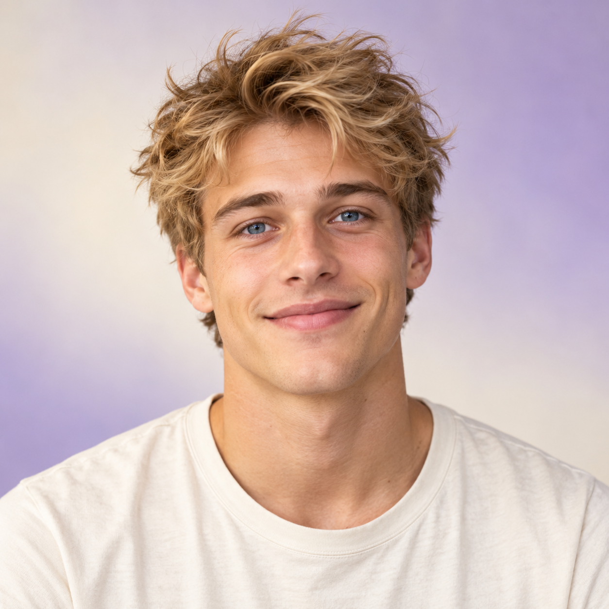 Fictional AI-generated Michael character